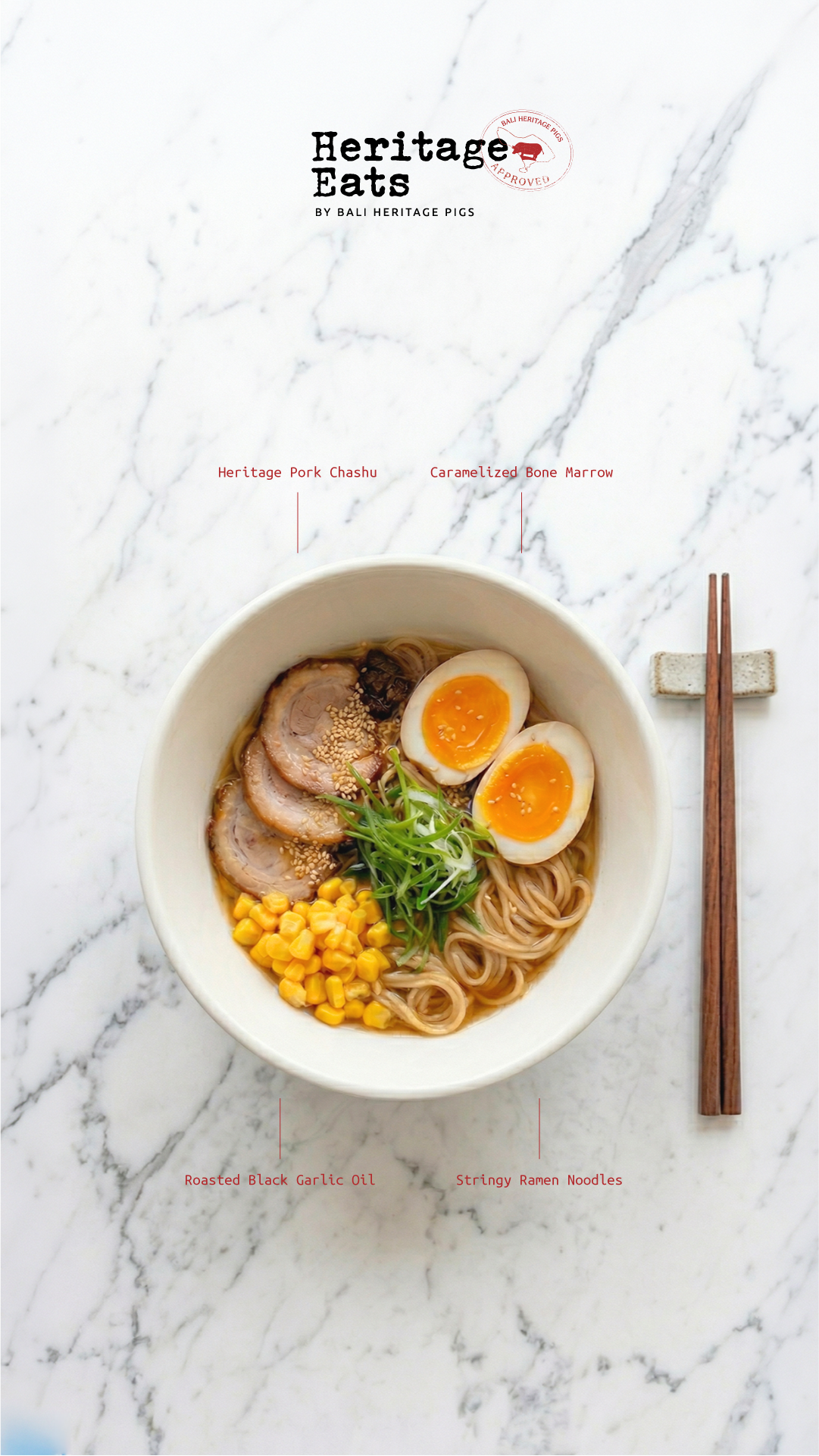 Black Garlic Heritage Pork Ramen