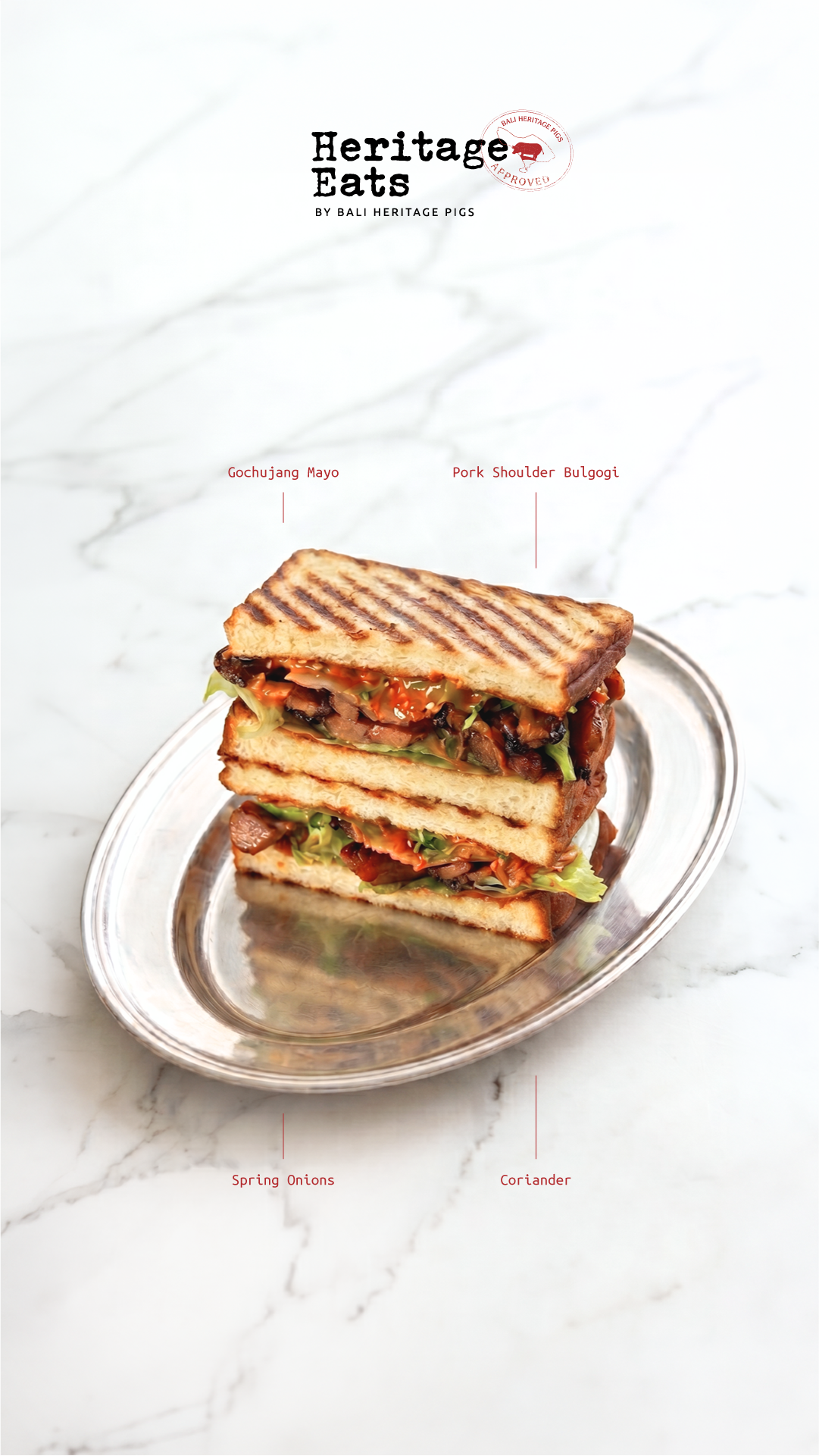Korean Bulgogi Pork Sando